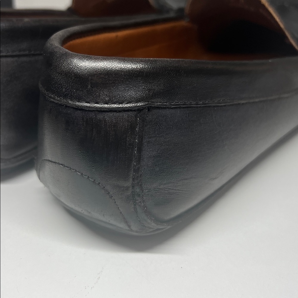 Allen Edmonds Black Men's Leather Penny Loafers Size US 12D - Picture 9 of 16